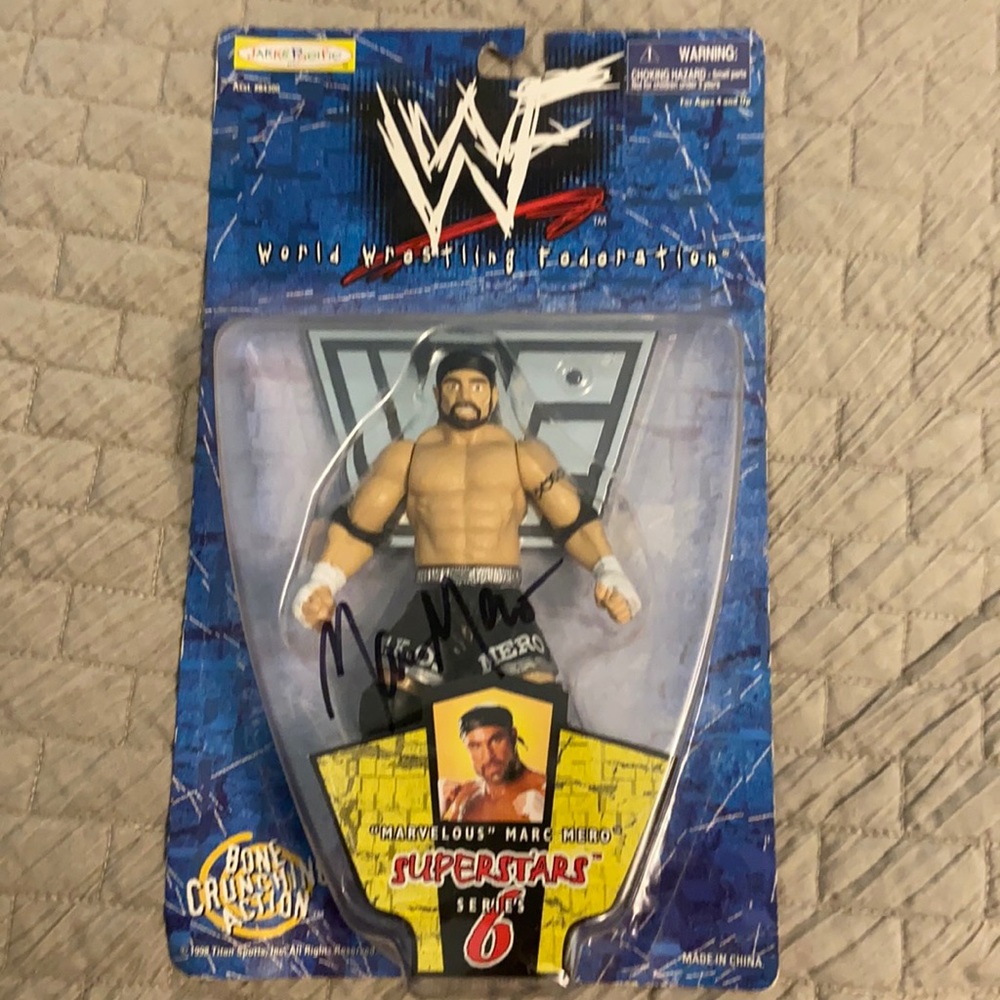 WWF Collectibles. World wrestling Federation Marc Mero.
